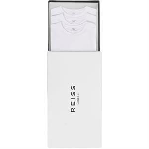 REISS BLESS White 3 Pack Crew Neck T Shirts